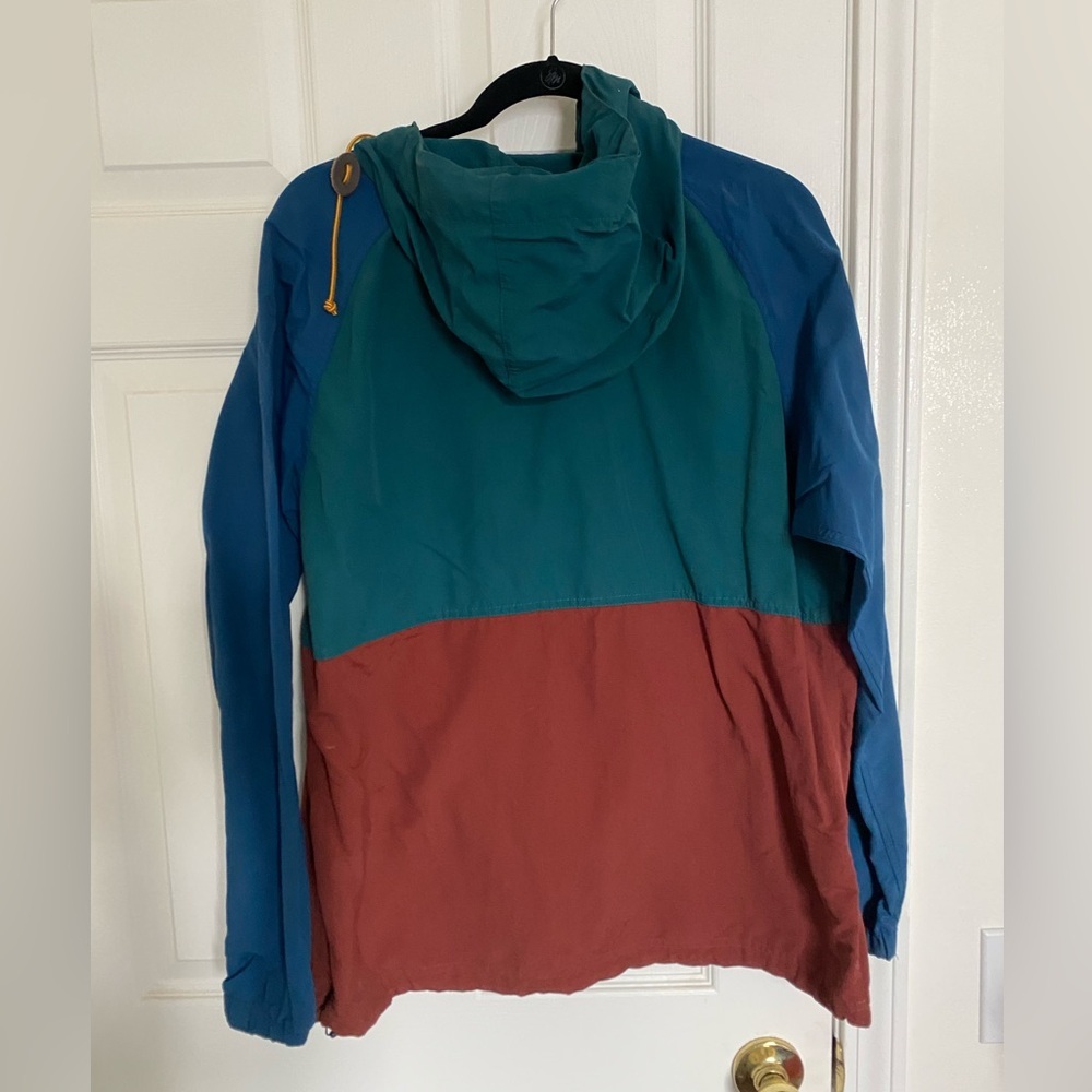 L.L. Bean Multicolor Raincoat - Blue, Green, Red - Picture 4 of 4